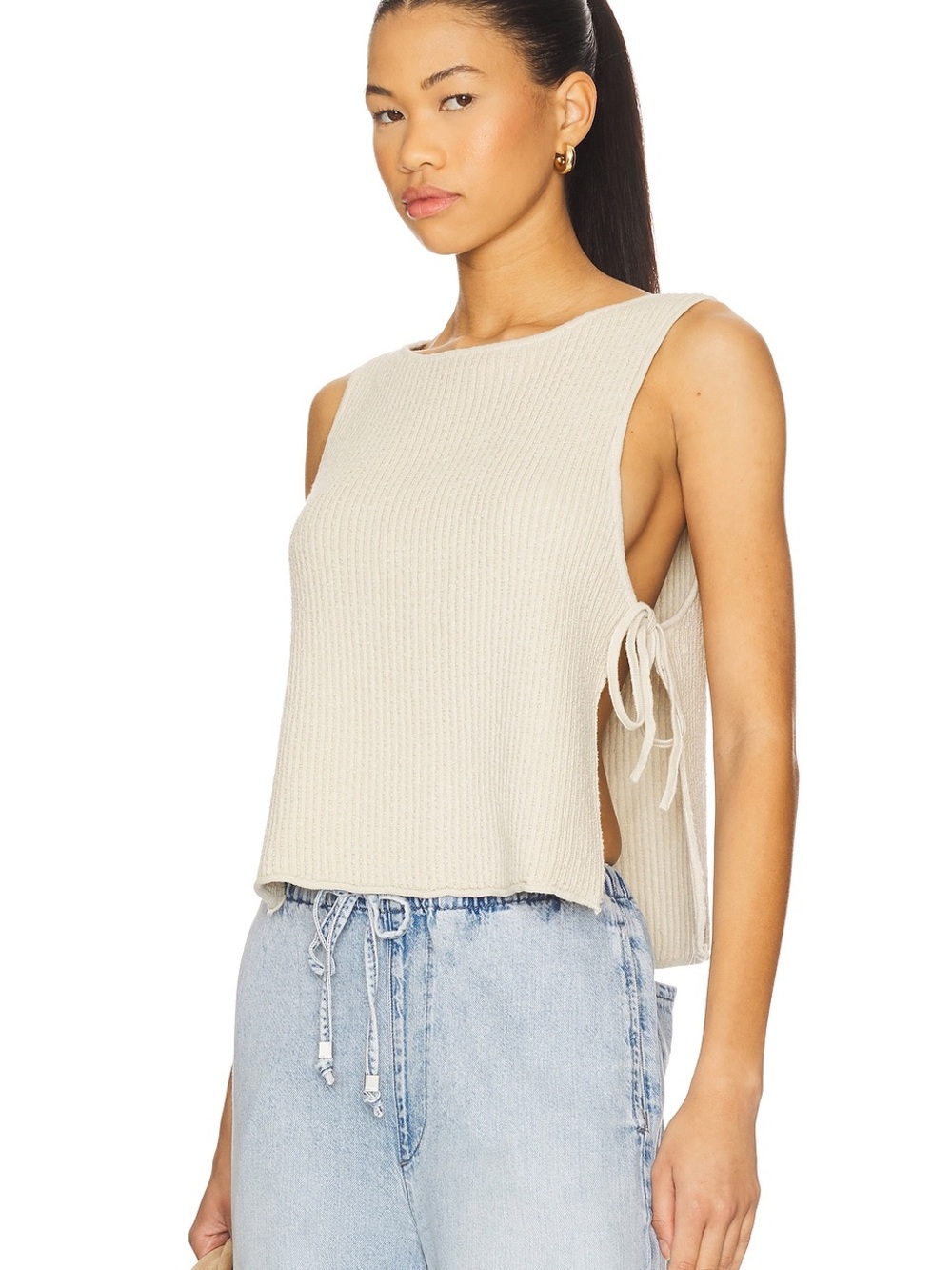 Free People x free-est Lizzie Sweater Top (XS)